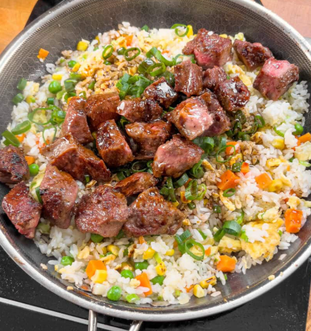 Pepper Steak/ Steak au Poivre 